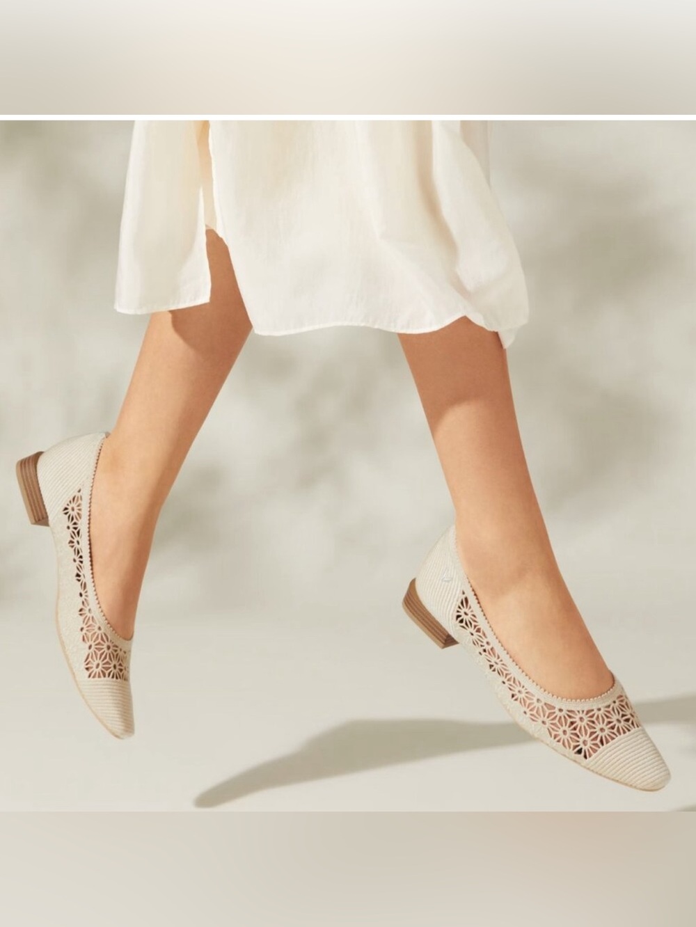 Vivaia Shoes Maelyn Small Square-Toe Mesh Size 35